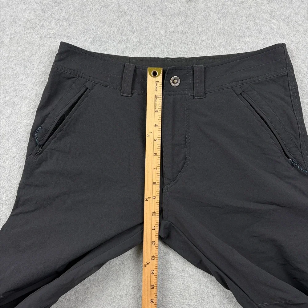 Kuhl Pants Mens 32x30 Black Transcendr Softshell Stretch Hiking Tech Gorpcore